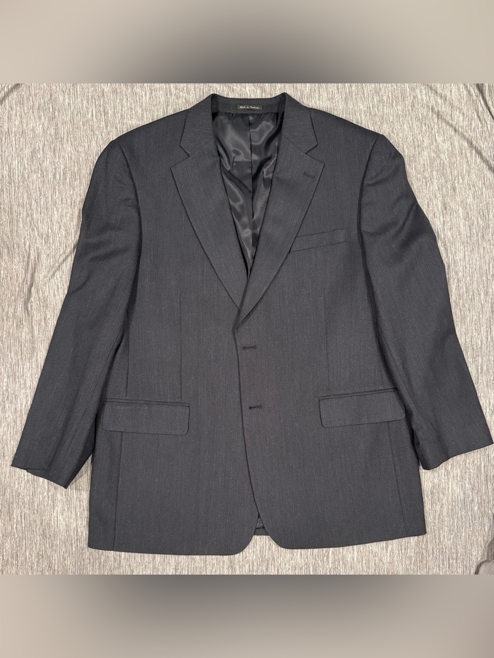 LaCrosse Men's Dark Navy Single-Breasted Blazer
